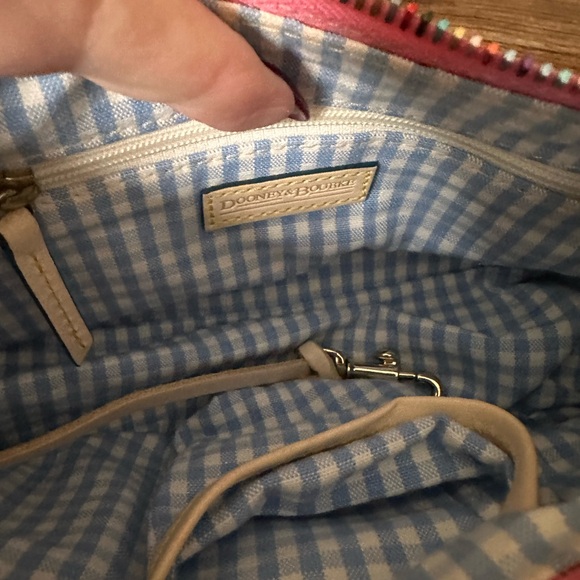 Dooney & Bourke Rainbow Tartan Y2K Banana Bag-RARE!!! - Picture 7 of 7